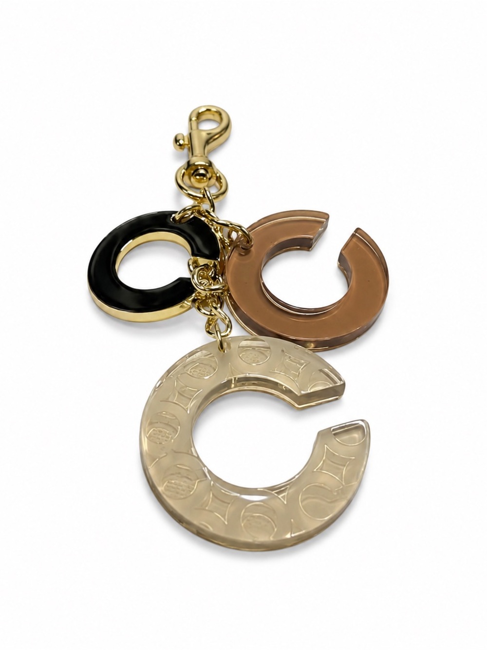 Coach Triple C Bag Charm- NWOT